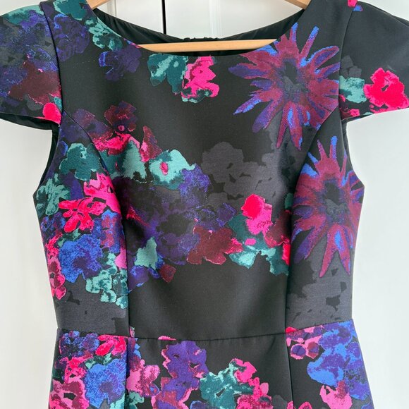 TIBI Cocktail Floral Dress | Size 2 - Picture 3 of 5